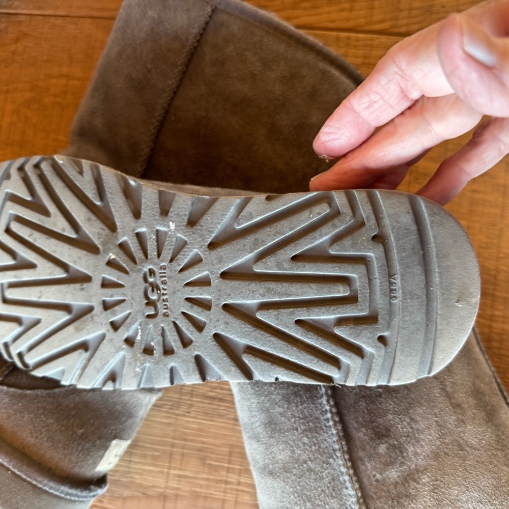 UGG Classic Tall Boots in Charcoal sz 6 - Picture 8 of 9